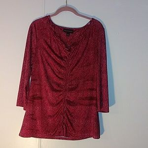 Dana Buchman Red and black